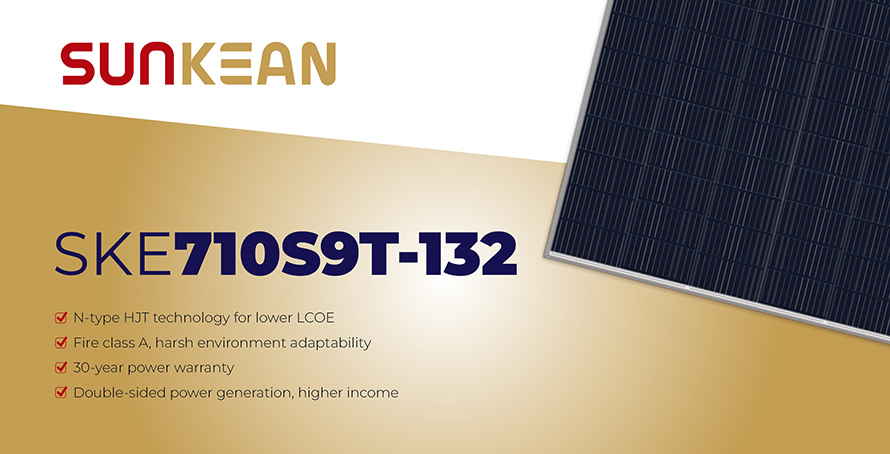 710W HJT solar panel
