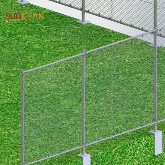 Chain link fence
