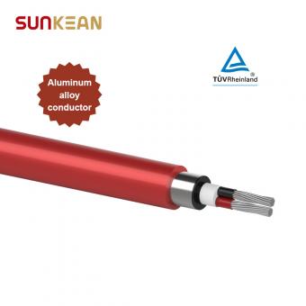 Dual-core armored TüV 2642 solar cable class2