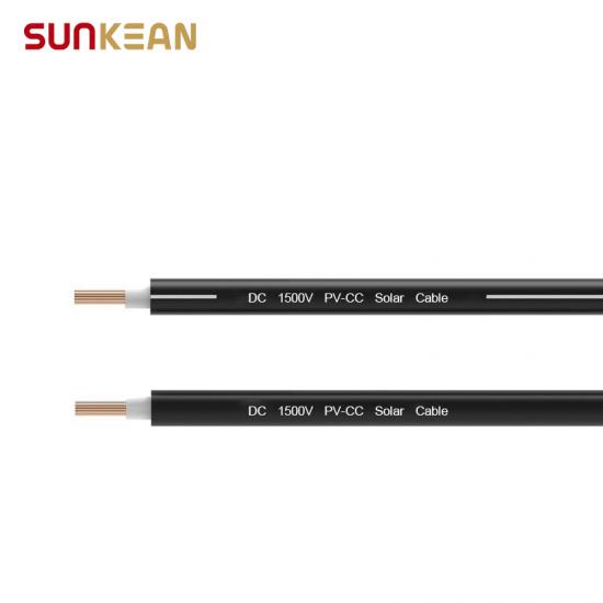 8.0mm2 Bare Copper Single Dc Cable For Solar Pv