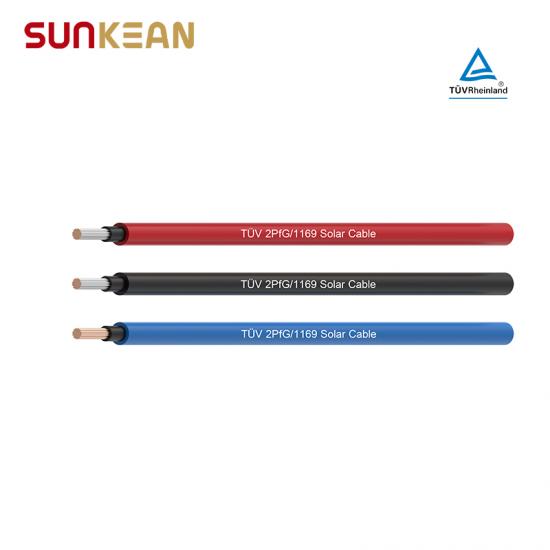 1.5mm Cable TUV 2PfG 1169 PV1-F Twin Core Solar Cable