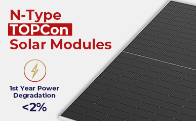 Going Green With TOPCon Solar Cells