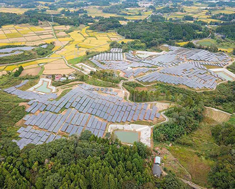 60MW SUIMEI solar energy system project in Japan 2020